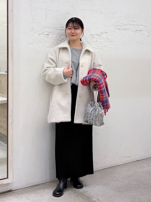 セール】シャギーミドルコート 612813（その他アウター）｜LEPSIM