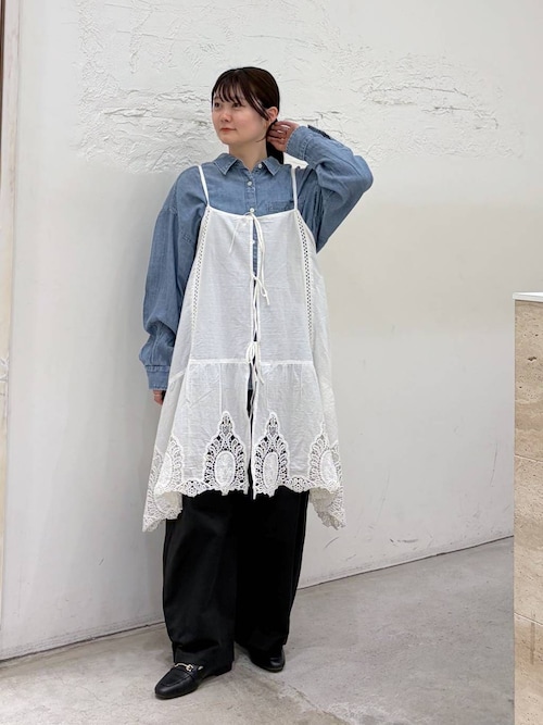 【LEPSIM】レースキャミチュニック LEPSIM｜レースレイヤードキャミチュニック | Rakuten Fashion(楽天