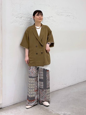 きょろさん（レディース・156cm）の春コーディネート