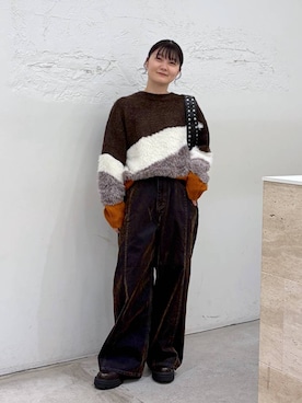 「アイテム（ハンドバッグ）」を使った、きょろさん（レディース・156cm・30代）の冬コーディネート