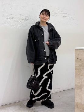 「アイテム（その他トップス）」を使った、きょろさん（レディース・156cm・20代）の冬コーディネート