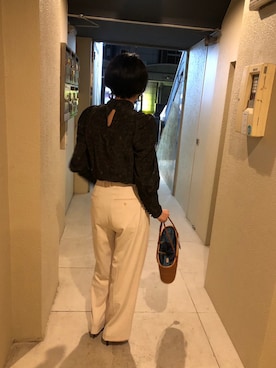 「アタバッグ」｜なおみさん（レディース・160cm）の夏コーディネート