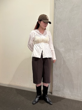 ジーさんさん(レディース・161cm)の夏コーディネート