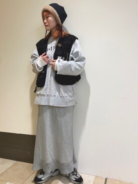 ジーさんさん(レディース・161cm)の秋コーディネート