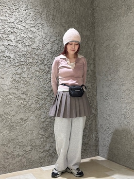 ジーさんさん（レディース・161cm）の冬コーディネート