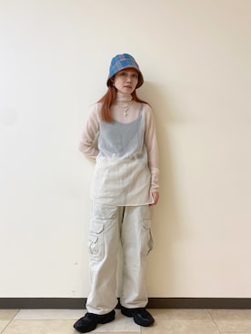 ジーさんさん（レディース・161cm）の夏コーディネート