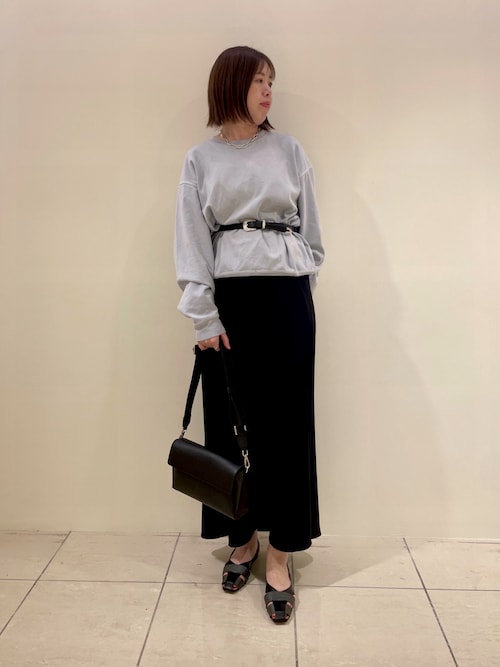 フェード ポンチ クルーネック スウェット