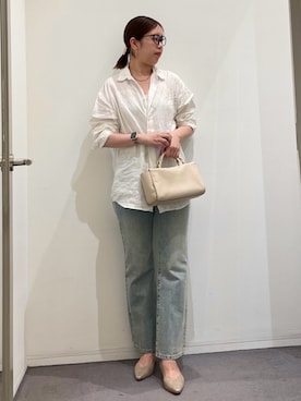 「LOWELL things（ロウェル　シングス）のアイテム」を使った、Asami0328さん（レディース・171cm）の夏コーディネート
