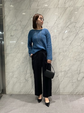 「アイテム（パンプス）」を使った、Asami0328さん（レディース・171cm）の秋コーディネート