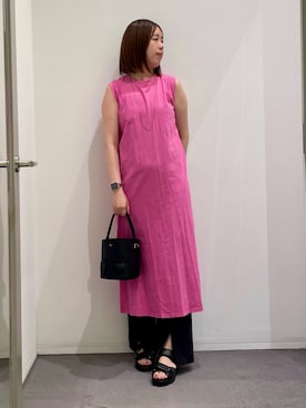 「LOWELL things（ロウェル　シングス）のアイテム」を使った、Asami0328さん（レディース・171cm）の夏コーディネート