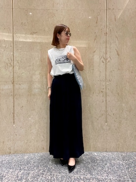 「アイテム（パンプス）」を使った、Asami0328さん（レディース・171cm）の夏コーディネート