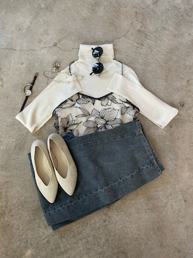 トレンド服のイタフラさんのコーディネート