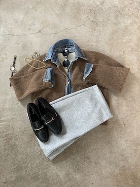 トレンド服のイタフラさんのコーディネート