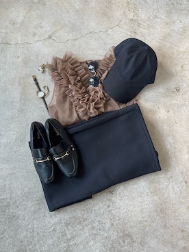 トレンド服のイタフラさんのコーディネート