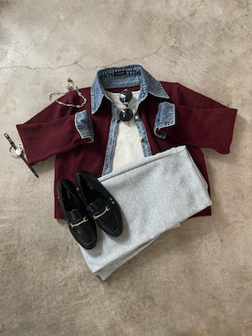 トレンド服のイタフラさん（レディース・157cm）の秋コーディネート