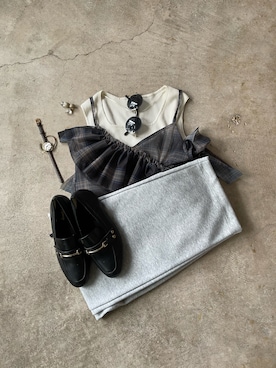 トレンド服のイタフラさんのコーディネート