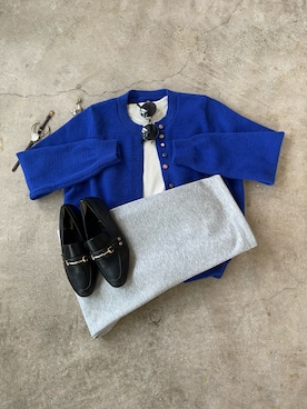 「アイテム（その他）」を使った、トレンド服のイタフラさん（レディース・157cm）の冬コーディネート