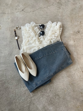 トレンド服のイタフラさんのコーディネート