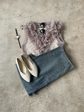 トレンド服のイタフラさんのコーディネート