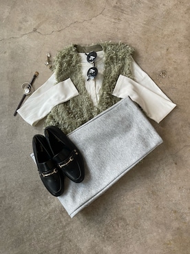 トレンド服のイタフラさんのコーディネート