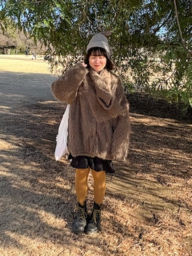 かうゆさん（レディース・152cm）の冬コーディネート