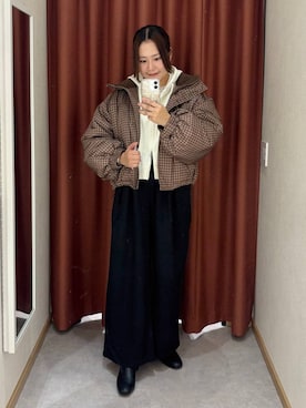 かっさーさん（レディース・160cm）の冬コーディネート