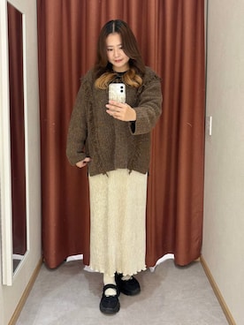 かっさーさん（レディース・160cm）の冬コーディネート