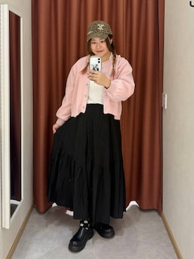 かっさーさん(レディース・160cm)の冬コーディネート