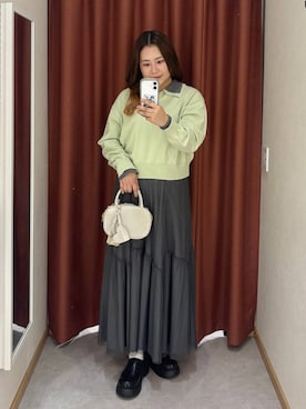 かっさーさん（レディース・160cm）の冬コーディネート