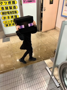 「アイテム（スニーカー）」を使った、ふーさん（キッズ・100cm）の秋コーディネート