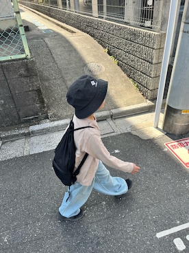 「ZARA KIDSのアイテム」を使った、ふーさん（キッズ・100cm）の冬コーディネート