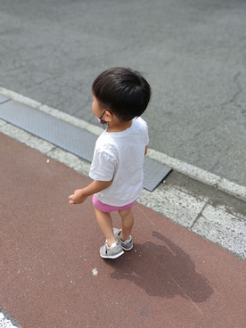 「カラー×コーデ」｜ふーさん（キッズ・100cm）の春コーディネート