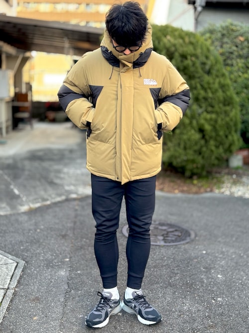 別注⭐️ファーストダウン　パネルショートダウンジャケット　イエロー 別注⭐️ファーストダウン パネルショートダウンジャケット イエロー