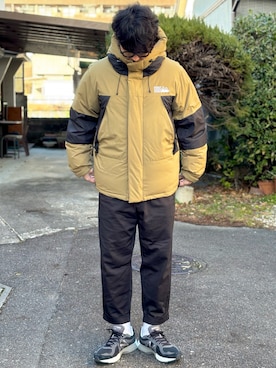 「FIRST DOWN（ファーストダウン）のアイテム」を使った、kei*さん（メンズ・179cm）の冬コーディネート