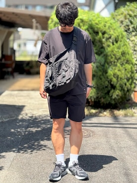 「アイテム（トップス）」を使った、kei*さん（メンズ・179cm・40代）の夏コーディネート