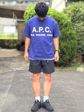「アイテム（シューズ）」を使った、kei*さん（メンズ・179cm・40代）の夏コーディネート
