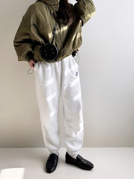 「アイテム（レッグウェア）」を使った、Ayumiさん（レディース・158cm）の秋コーディネート