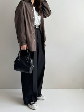 Ayumiさん（レディース・158cm）の秋コーディネート