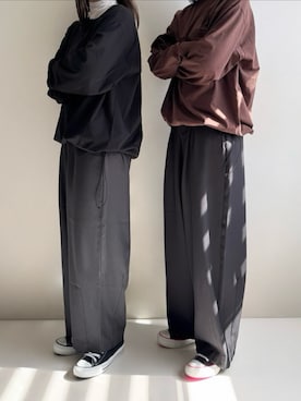 「notch.（ノッチ）のアイテム」を使った、Ayumiさん（レディース・158cm）の春コーディネート