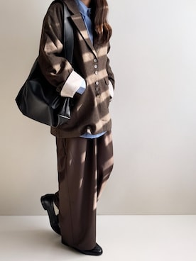 Ayumiさん（レディース・158cm）の冬コーディネート