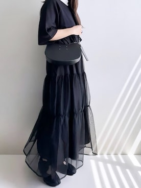 「classicalelf（クラシカルエルフ）のアイテム（ワンピース/ドレス）」を使った、Ayumiさん（レディース・158cm）の春コーディネート