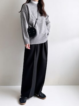 Ayumiさん（レディース・158cm）の冬コーディネート