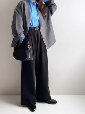 「SINSS（シンス）のアイテム」を使った、Ayumiさん（レディース・158cm）の冬コーディネート