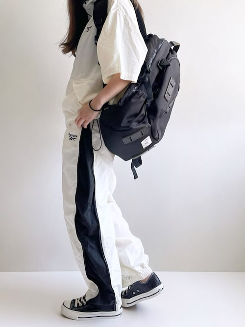 Perushu × MLB ナイロンアノラックプルオーバー Perushu ナイロンジャケット × MLB ナイロンアノラックプル