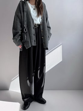 「NOGLE（ノグル）のアイテム」を使った、Ayumiさん（レディース・158cm）の秋コーディネート