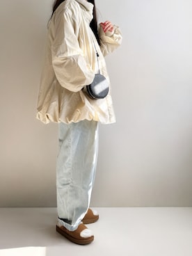 「apres jour clair（アプレジュールクレア）のアイテム」を使った、Ayumiさん（レディース・158cm）の冬コーディネート