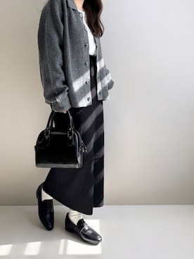 「アイテム（レッグウェア）」を使った、Ayumiさん（レディース・158cm）の秋コーディネート