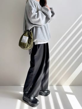 「NIKE（ナイキ）のアイテム（シューズ）」を使った、Ayumiさん（レディース・158cm）の春コーディネート