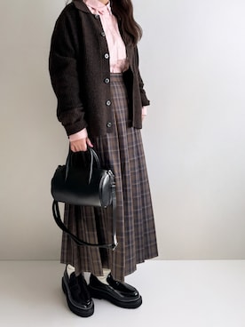 「LUENNA（ルエナ）のアイテム」を使った、Ayumiさん（レディース・158cm）の冬コーディネート