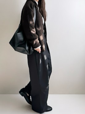 Ayumiさん（レディース・158cm）の冬コーディネート